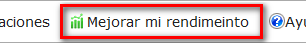 Opción Mejorar mi rendimiento